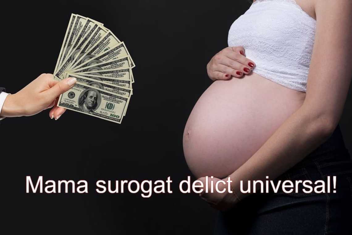 ITALIA: Maternitatea surogat aprobată ca un delict universal!