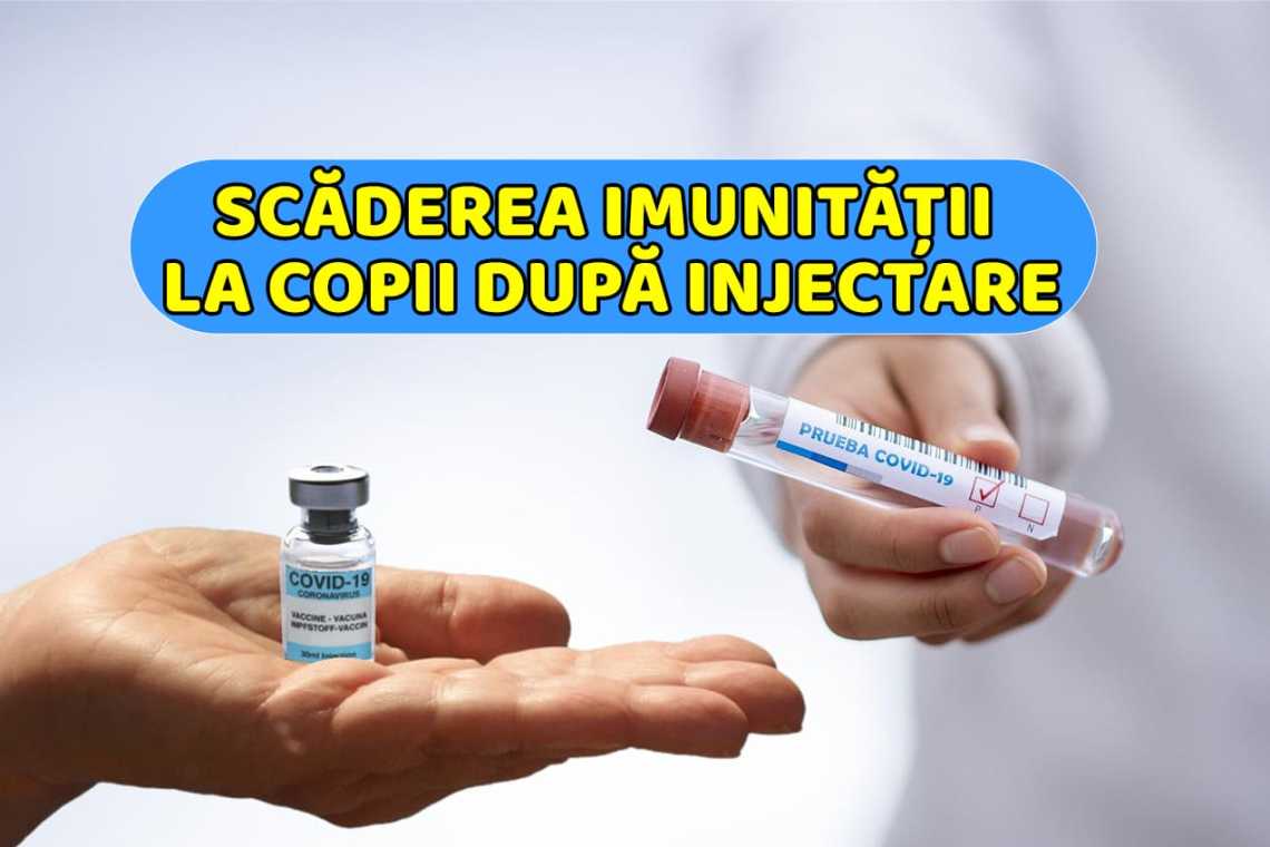 HALUCINANT: Studiul asupra minorilor arată „Scăderea imunității după vaccin”!