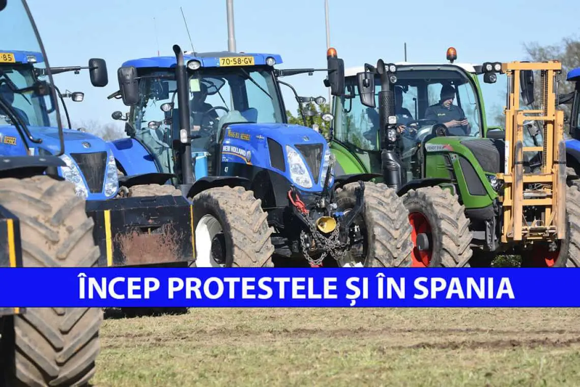 BOOM: Spania a anunțat mobilizarea fermierilor
