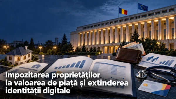 Impozitarea proprietăților la valoarea de piață și extinderea identității digitale